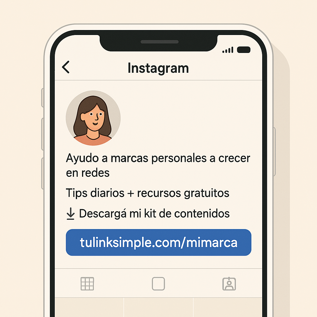 Cómo crear una bio de Instagram que convierta usando tu enlace personalizado