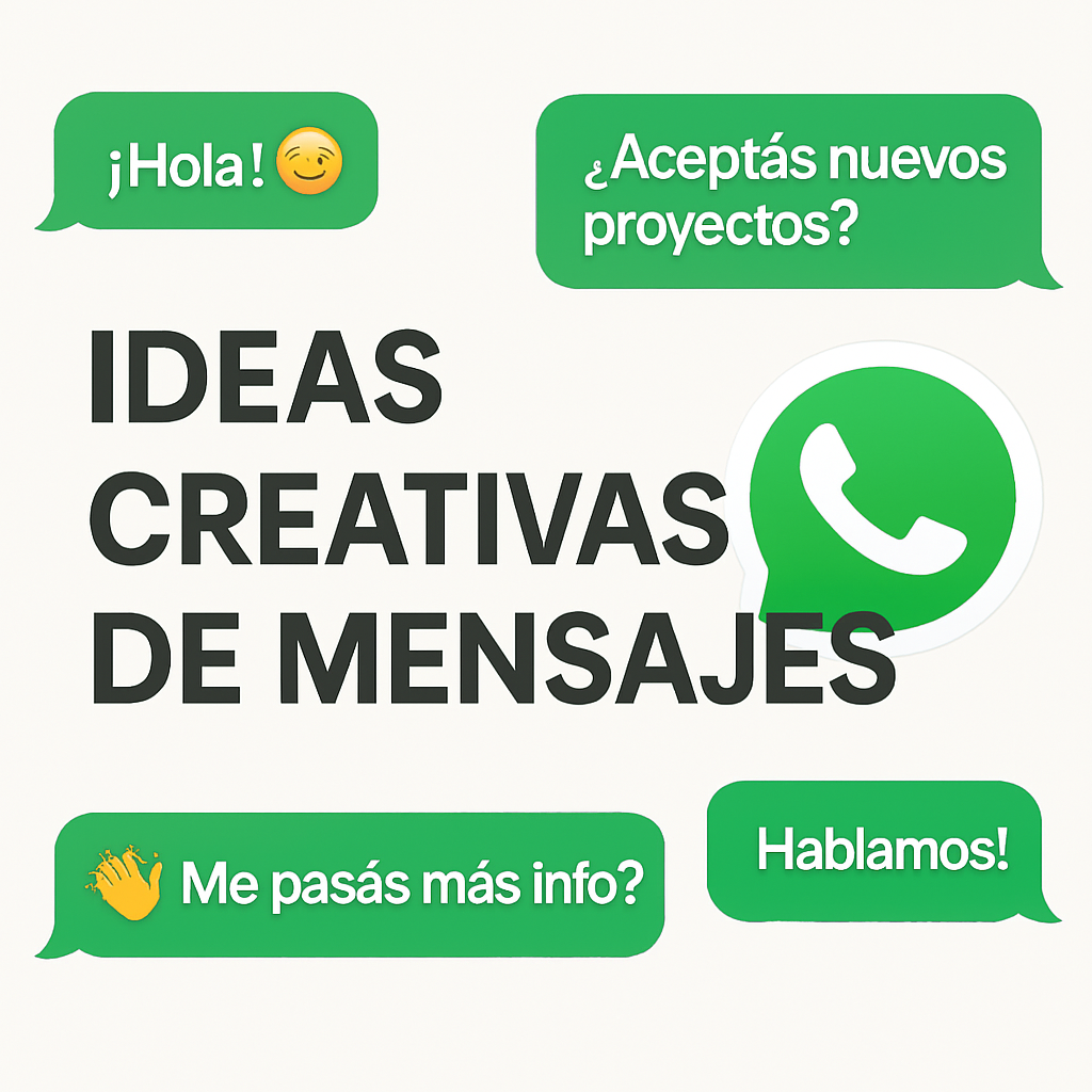 ? Ideas creativas de mensajes para tus links de WhatsApp