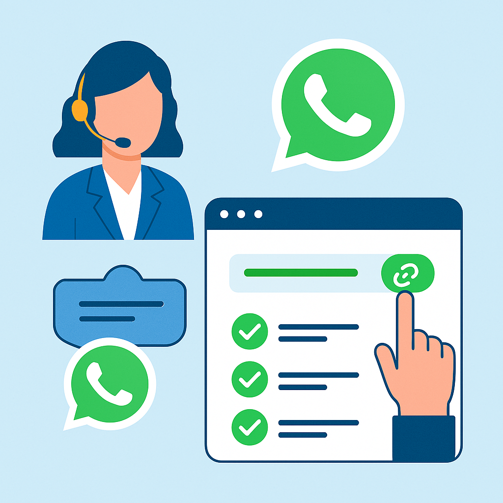 Cómo mejorar la atención al cliente con un enlace a WhatsApp personalizado