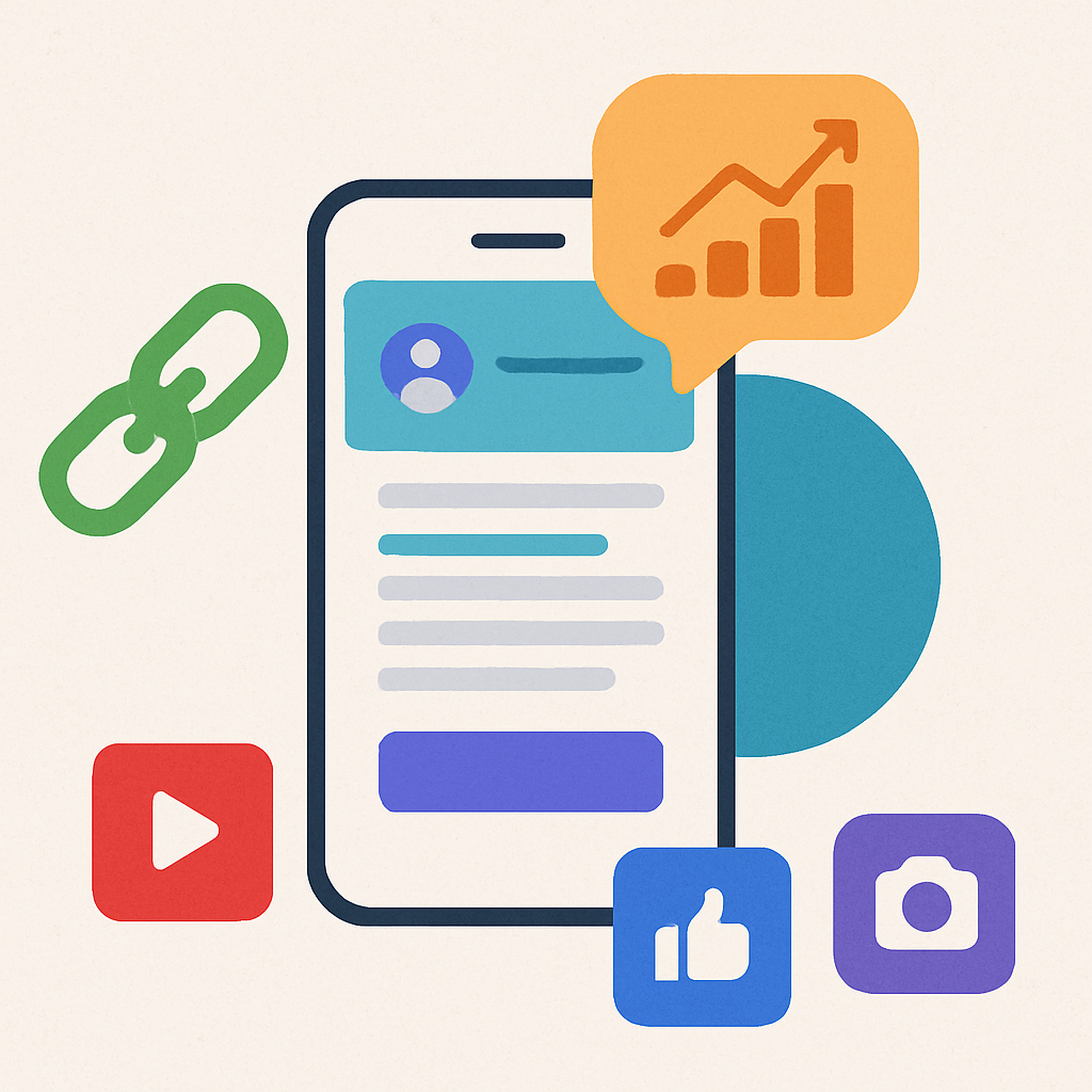 Por qué tener tu link personalizado es mejor que usar una red social sola