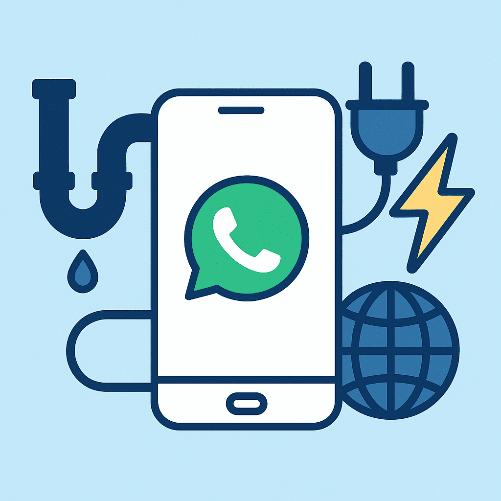 Link para plomeros o electricistas: servicios rápidos al alcance de un clic